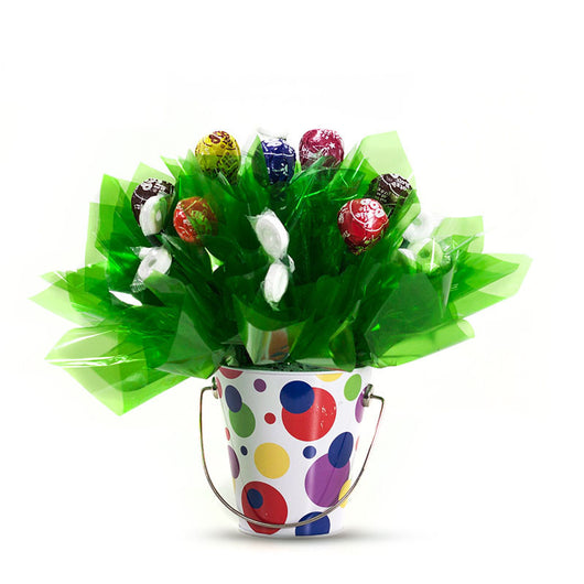 Basket of Cheer Candy Bouquet - Image 4